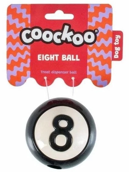 COOCKOO ZABAWKA DLA PSA GUMOWA SNACKBALL EIGHT 8cm /3/120