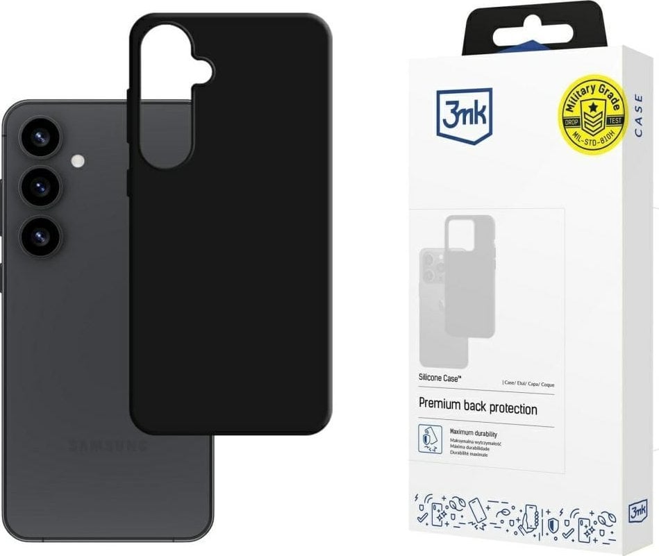 Etui 3MK Silicone Case do Samsung Galaxy S25