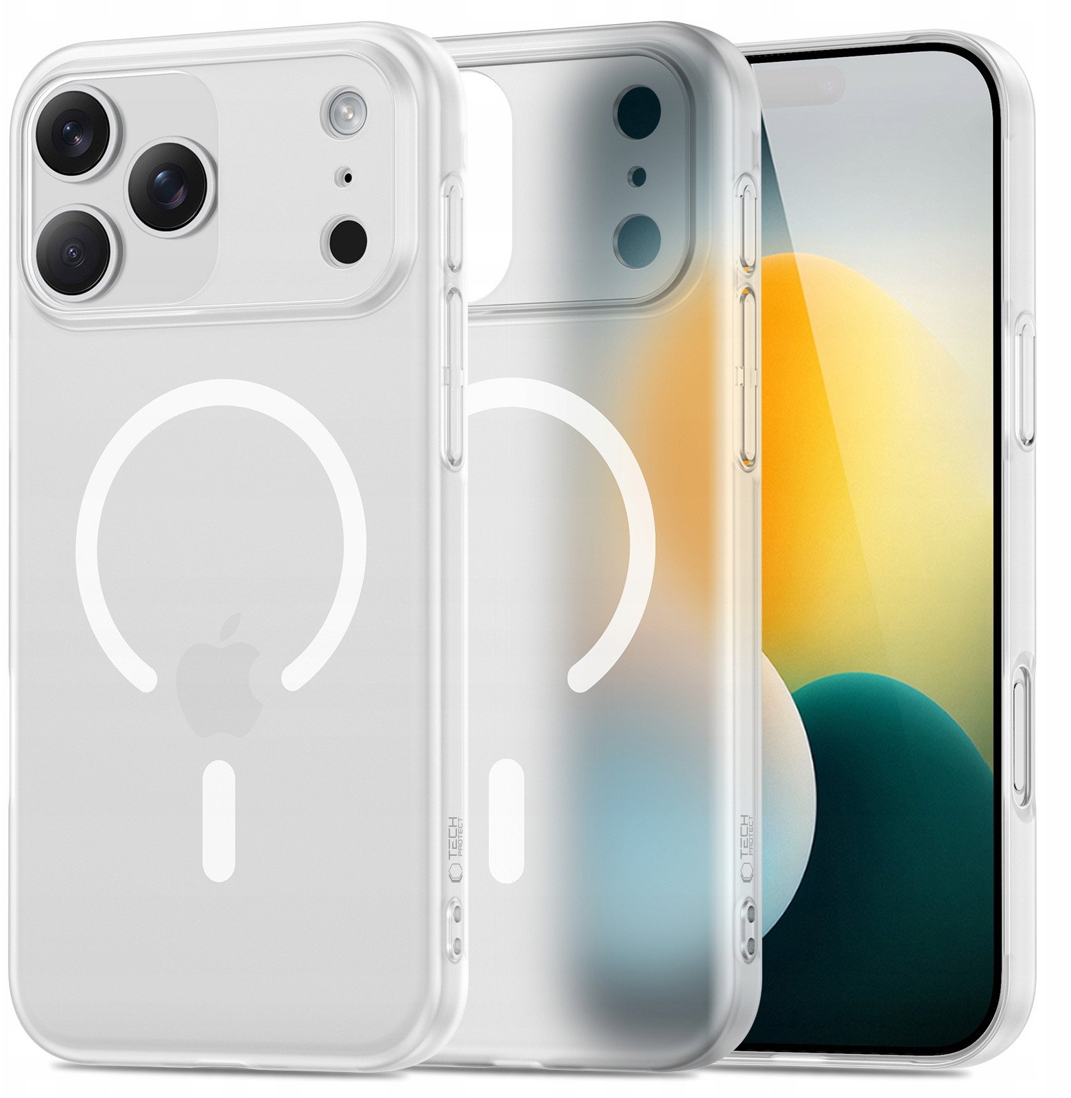 Etui Tech-Protect Magslim MagSafe do Apple iPhone 17 Pro Matte/white