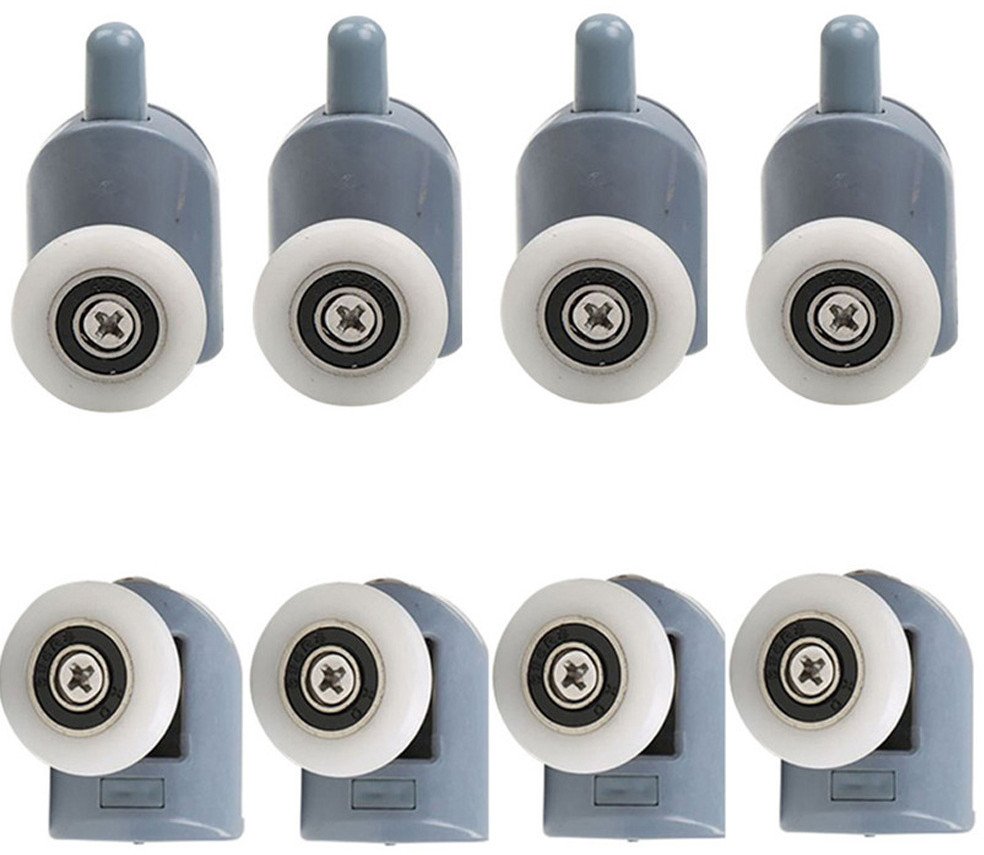 Rolki do kabiny prysznicowej komplet kółka 8 rolek