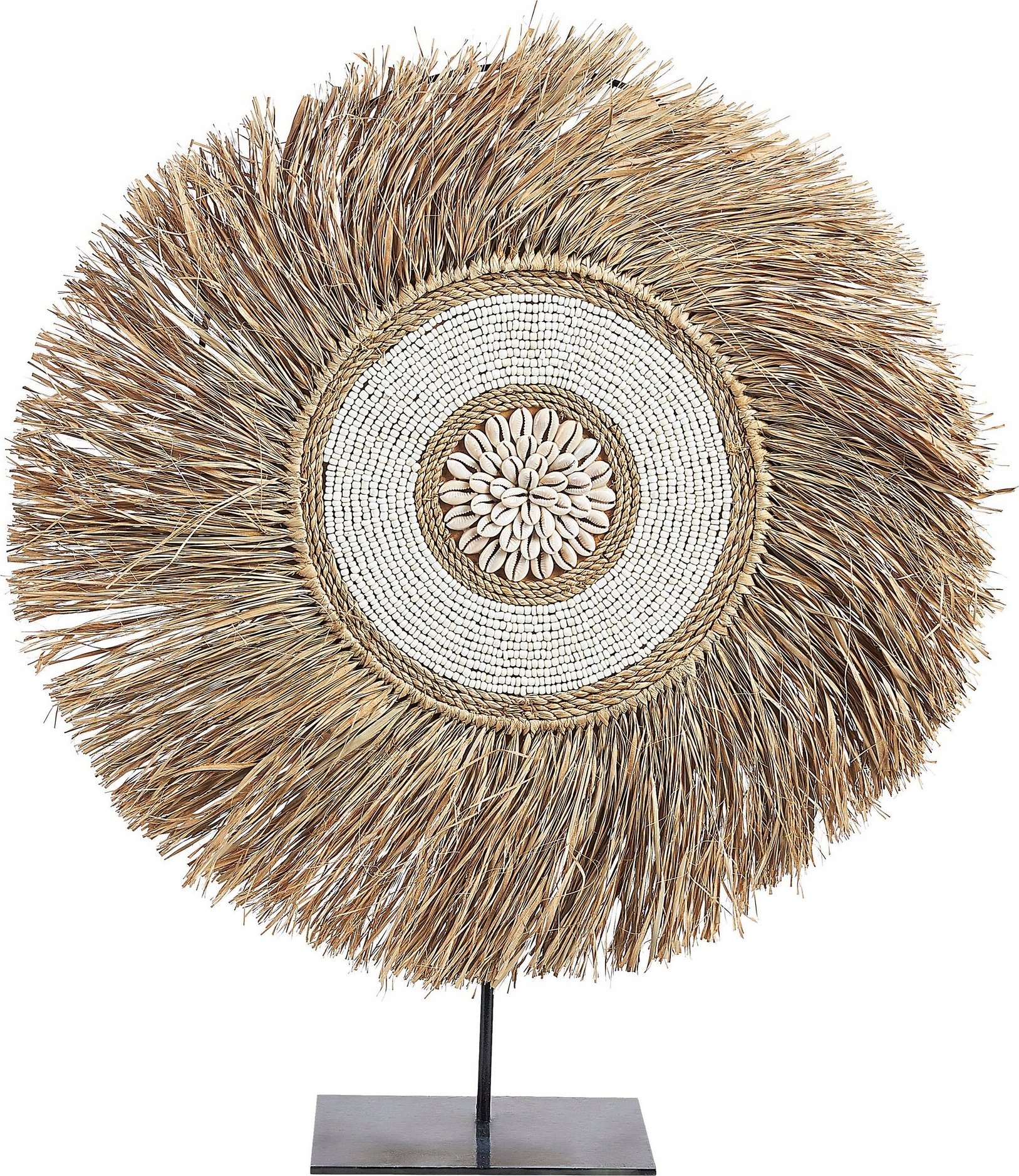 Beliani Dekoracja ze słomy naturalna ACEH