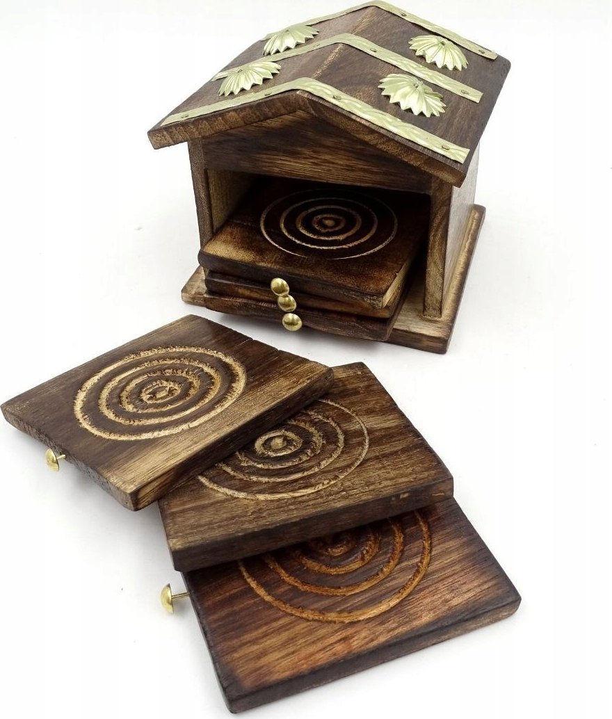 Podstawki pod kubki - Zestaw Domek - SE22