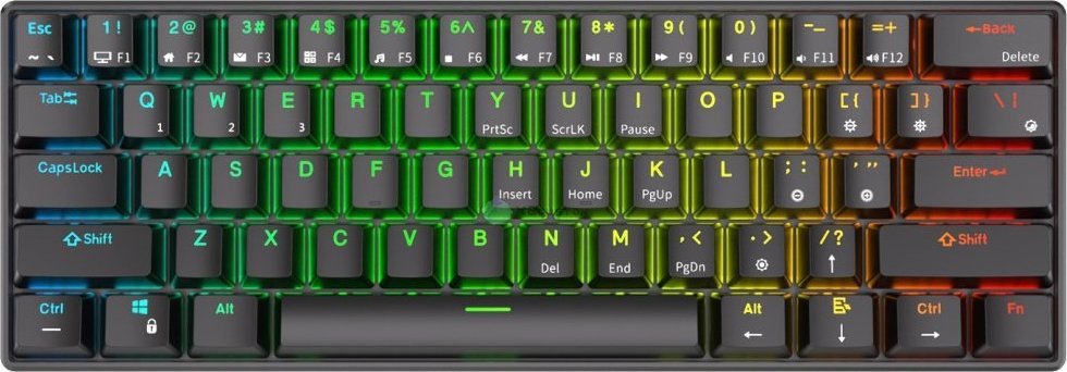 Klawiatura Royal Kludge RK61 - HOTSWAP - BLACK