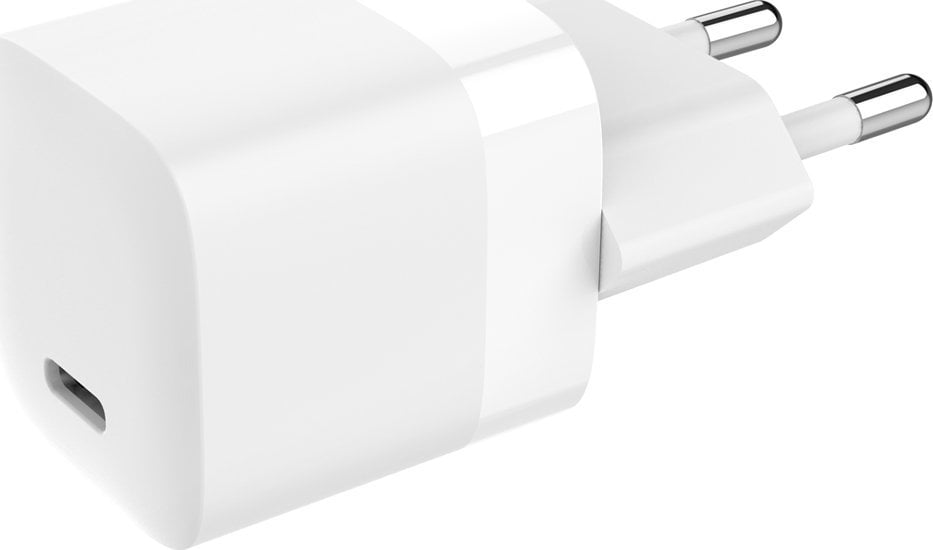 Ładowarka Vision Profesjonalne, nadające się do instalacji szybkie ładowarki USB-C z adapterem wtyczkowym EU - Z fabryki z certyfikatem MFI - 30 W - 5