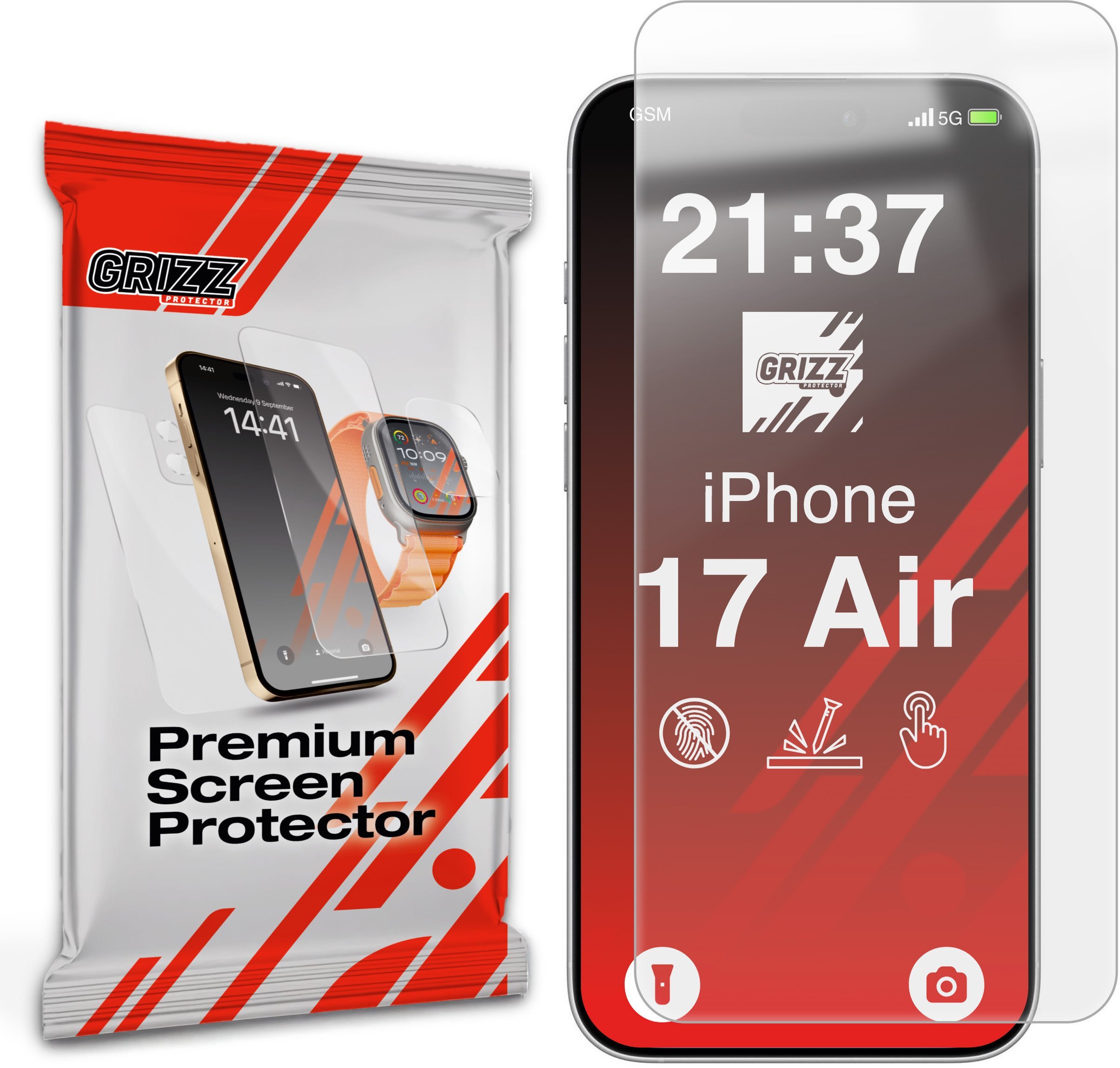 Folia matowa GrizzGlass PaperScreen do Apple iPhone 17 Air