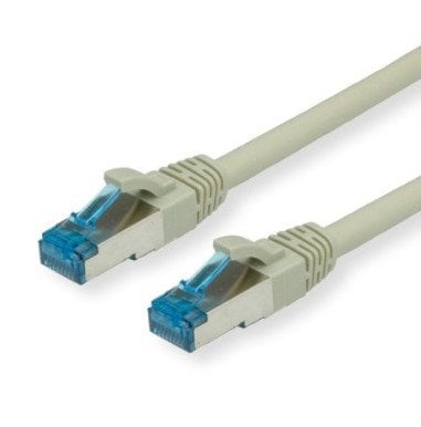 VALUE S/FTP Patch Cord Cat.6A (Class EA), szary, 0,15 m