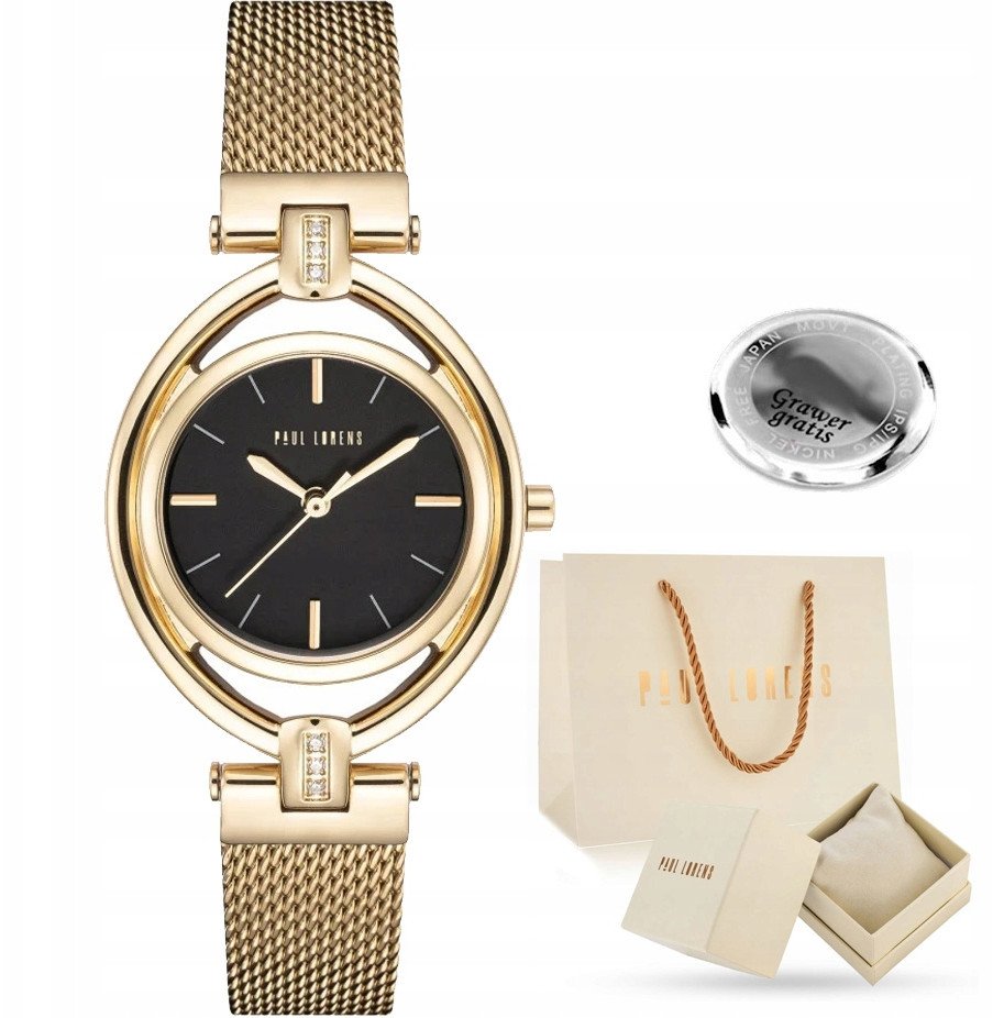 Zegarek damski Paul Lorens SERENA B-1D1 z grawerem