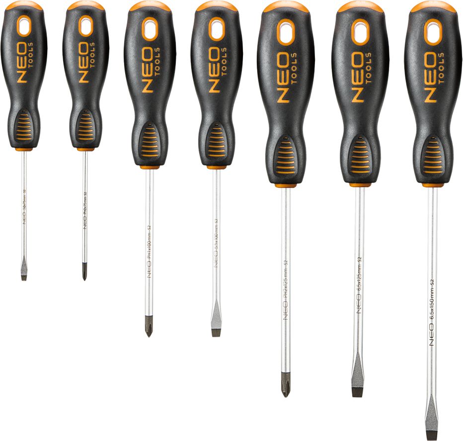 Neo Zestaw wkrętaków 7szt. (04-206)