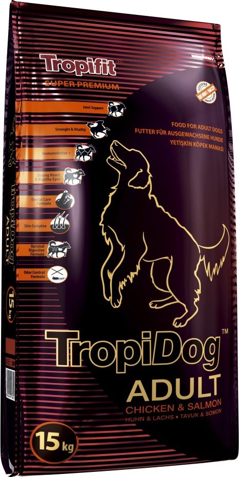 Tropical TRO.TROPIDOG PREM.ADULT M and L CHICEKN 15KG 56018 - 44777