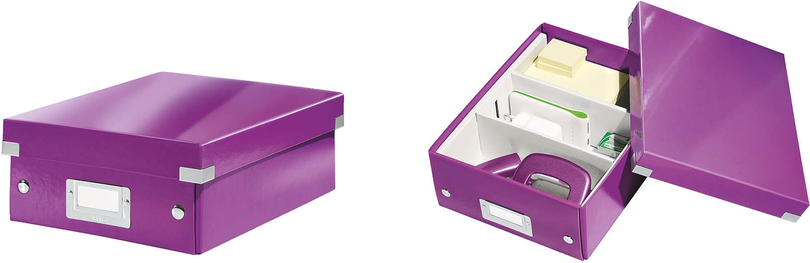 Leitz PUDŁO LEITZ Z PRZEGRÓ.C&S FIO.MAŁ.6057 PUDŁO LEITZ Z PRZEGRÓDKAMI MAŁE 60570062 - 60570062