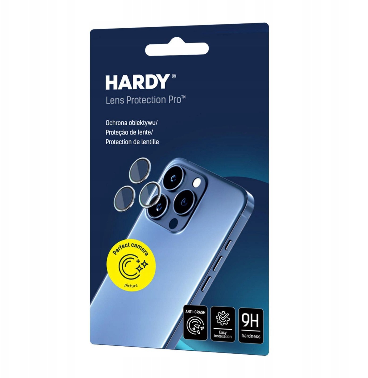 3MK HARDY Lens Protection Pro for Apple iPhone 17 Air Black