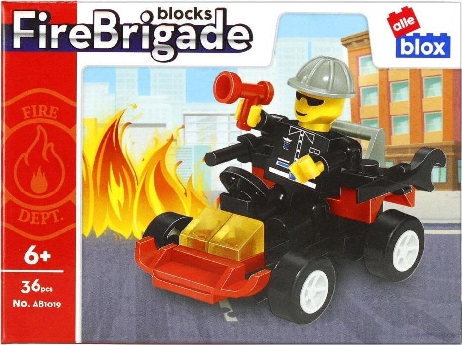 ALLEBLOX Klocki konstrukcyjne Straż ALLEBLOX