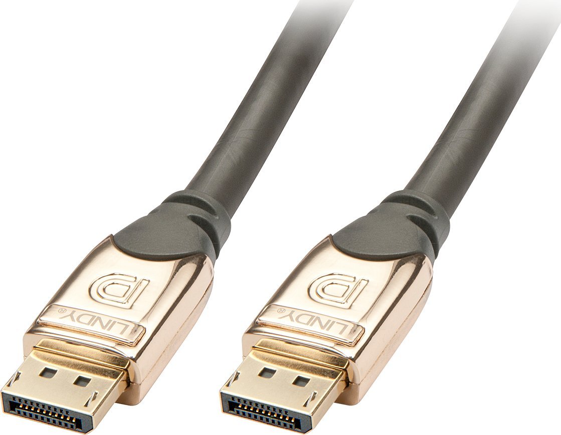 Kabel Lindy DisplayPort - DisplayPort 20m złoty (37808)
