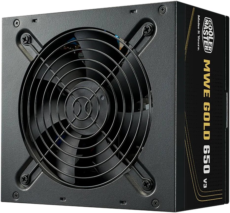 Zasilacz Cooler Master MWE Gold V3 650W ATX 3.1 (MPE-6502-ACAAG-3BEU)