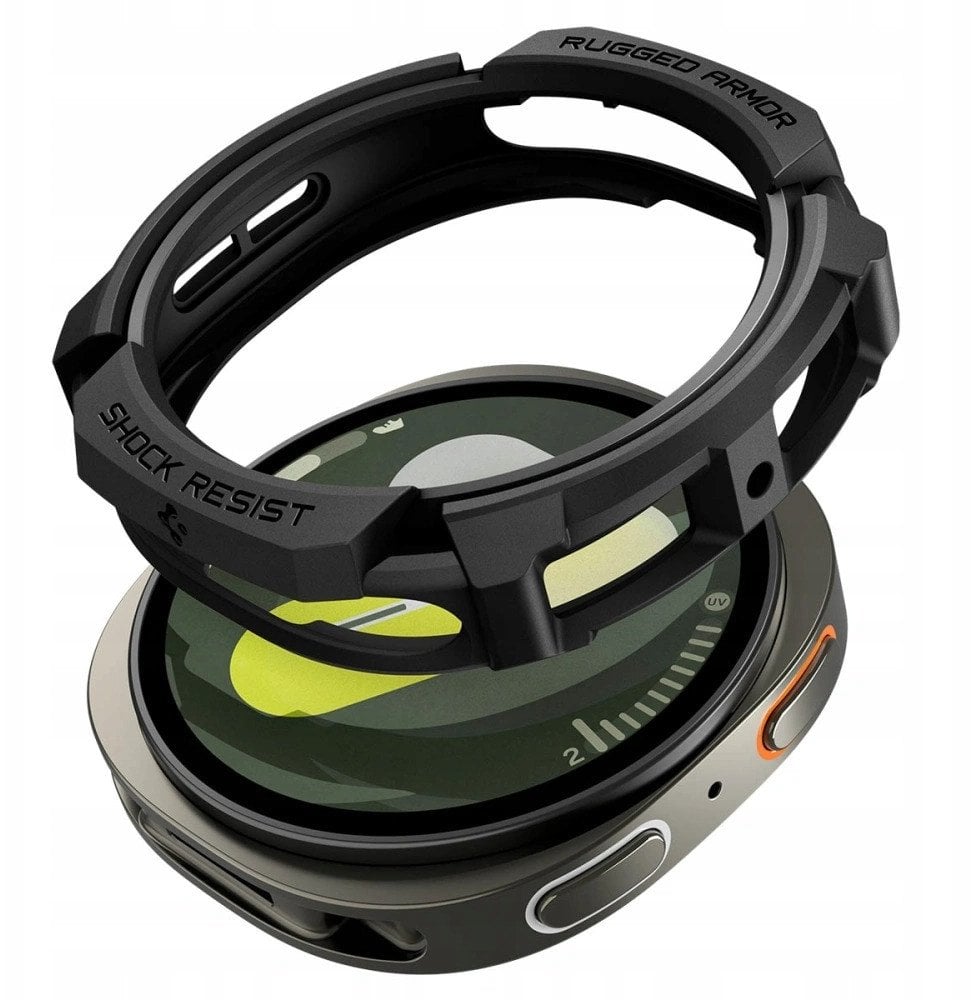 SPIGEN RUGGED ARMOR SAMSUNG GALAXY WATCH 8 (44 MM) MATTE BLACK