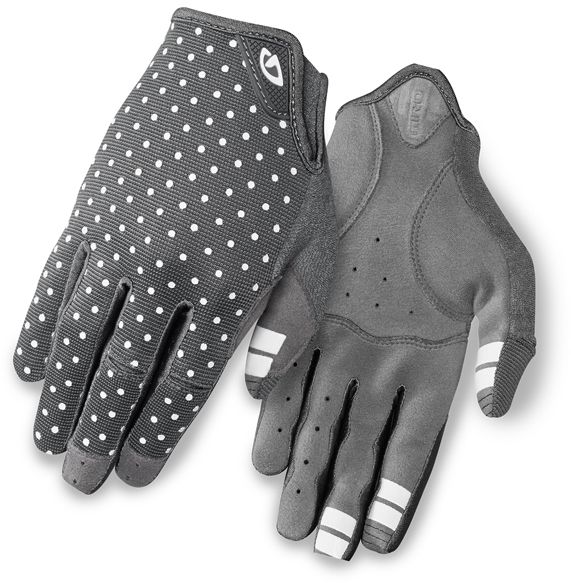 Giro Rękawiczki rowerowe La DND dark shadow white dots r. S (GR-7058826)