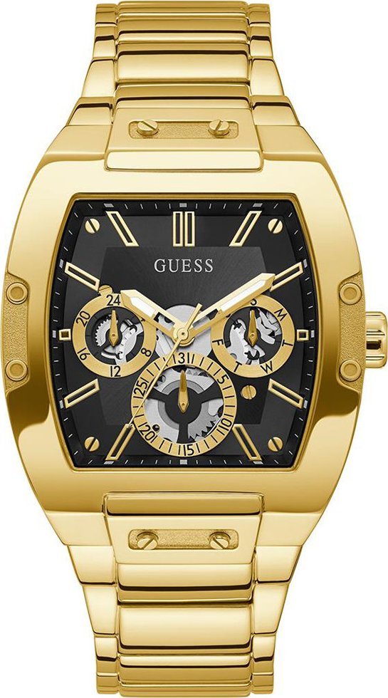 Zegarek Guess Zegarek męski Guess GW0456G1 złoty