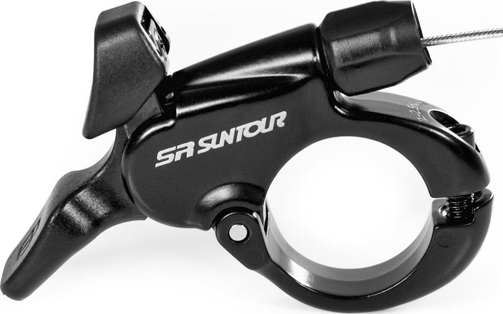 Dźwignia blokady amortyzatora SR suntour, do wszystkich modeli amortyzatorów, czarna