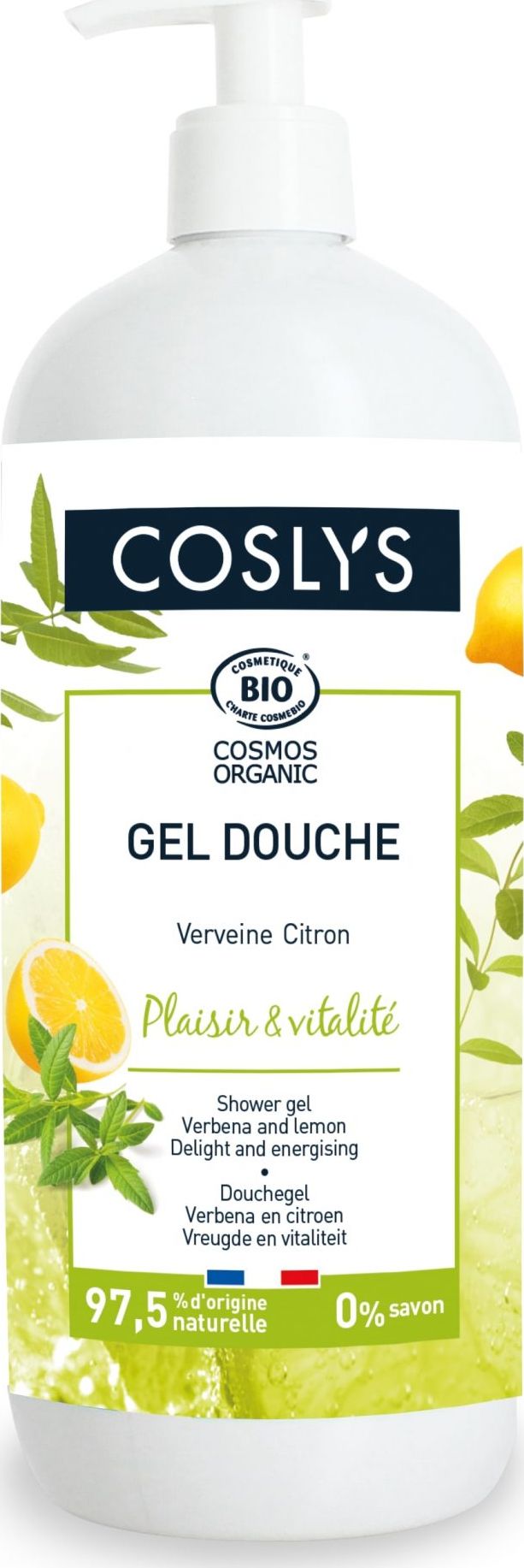 Coslys Żel pod prysznic Werbena i cytryna 1000ml