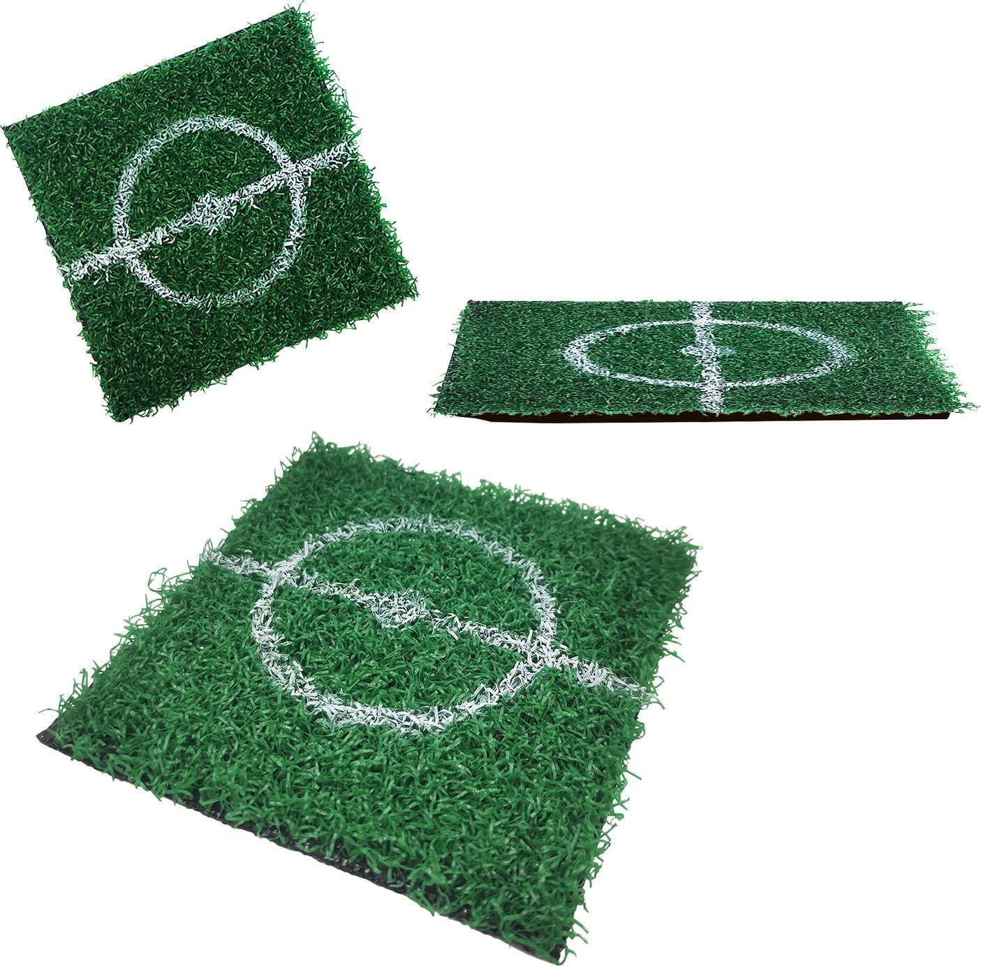 Thumbs Up Mad Monkey - Fußball Untersetzer aus Kunstrasen (4er Set)