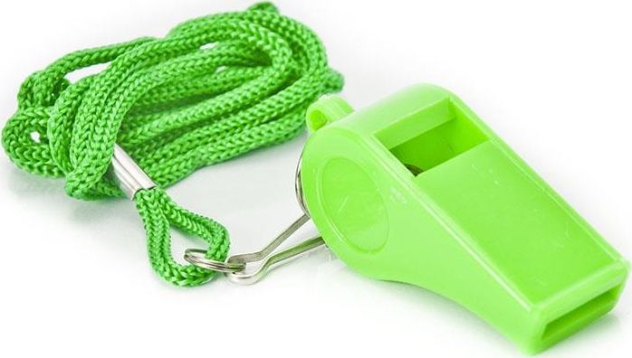 Allright Gwizdek plastikowy Allright Green uniwersalny