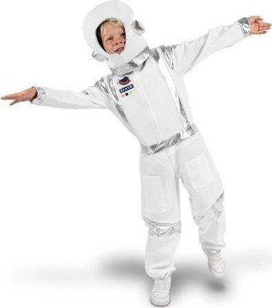 Static Control Strój astronauta biały rozm. 116-128cm