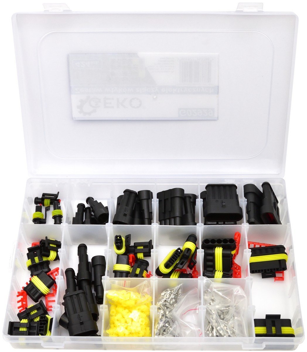 Zestaw wtyków złączy elektrycznych 424szt. (40)