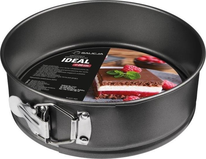 Galicja Tortownica nieprzywieralna 20cm czarna Ideal