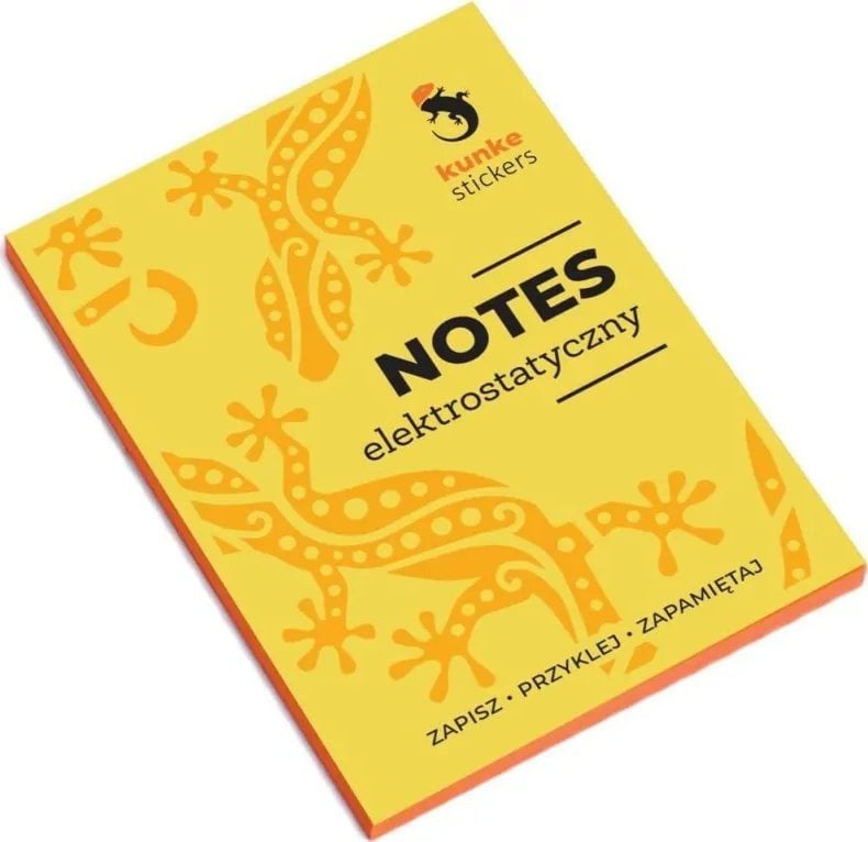 Panta Plast Notes elektrostatyczny pomarańczowy 100 karteczek