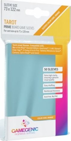Gamegenic Gamegenic: Prime Tarot-Sized Sleeves (73x122 mm), 50 sztuk