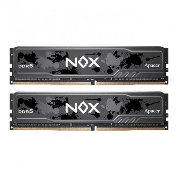 Pamięć DDR5 Apacer NOX 32GB (2x16GB) 5200MHz CL40 1,25V Black
