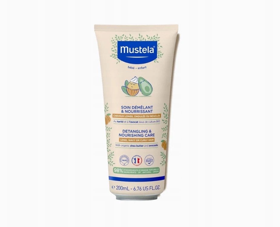 Mustela Shea Butter & Avocado Hair Cream Treatment Detangling & Smoothing 200 ml For Children