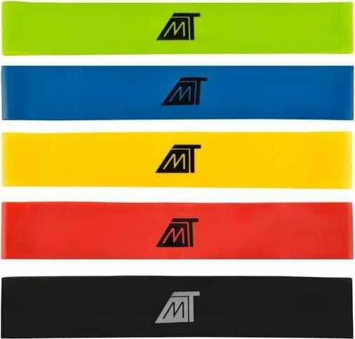 MT Mini Band GC6242 różne poziomy oporu w zestawie wielokolorowy 5 szt.