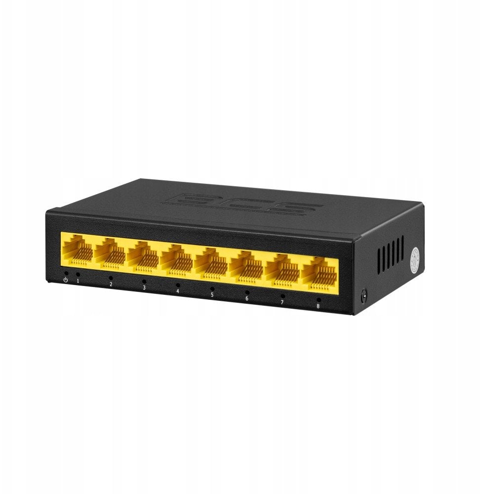 BCS-B-S08G BCS BASIC Switch 8 portów GIGABIT ETHERNET