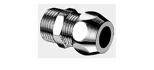 Schell Złączka zaciskowa prosta z gwintem zewnętrznym 1/2 x 3/8" (064050699)