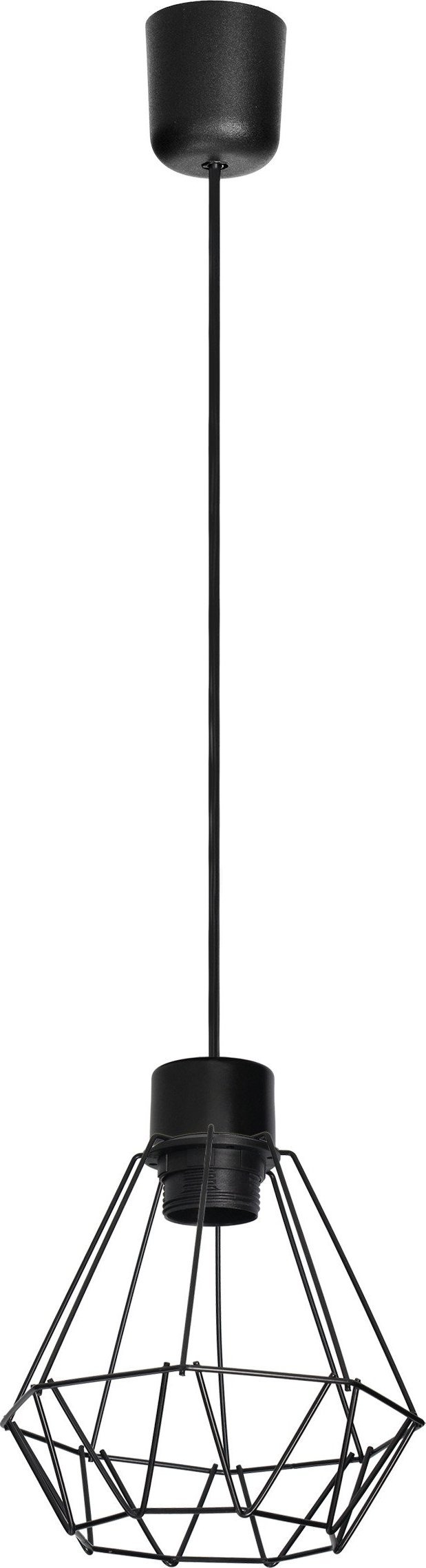 Lampa wisząca Orno CUBO lampa wisząca, moc max. 1x60W, E27, czarna