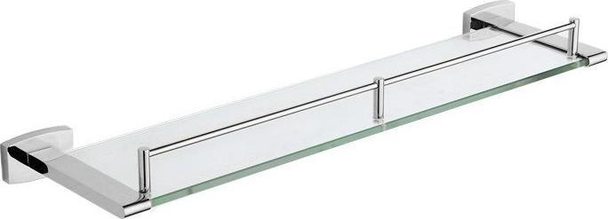 Mexen Mexen Zoja wisząca półka szklana, chrom - 7019137-00