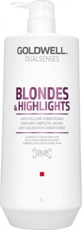 Goldwell DUALSENSES Blondes & Highlights Anty Yellow Odżywka neutralizująca do włosów blond 1000 ml