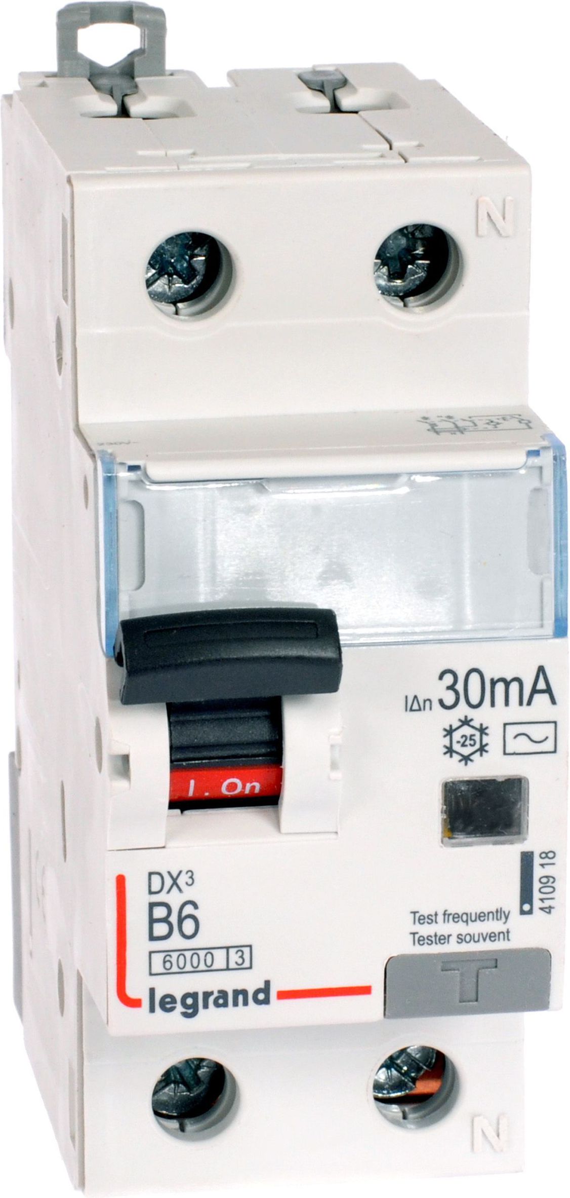 Legrand Wyłącznik różnicowo-nadprądowy 2P 6A B 0,03A typ AC P312 - 410918