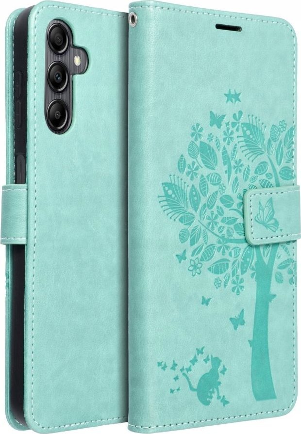 OEM Kabura MEZZO Book do SAMSUNG A25 5G drzewo zielony