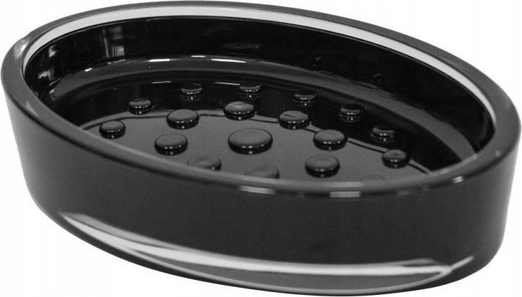 Sepio Mydelniczka pod prysznic czarna z odpływami ciekawa solidne wykonanie