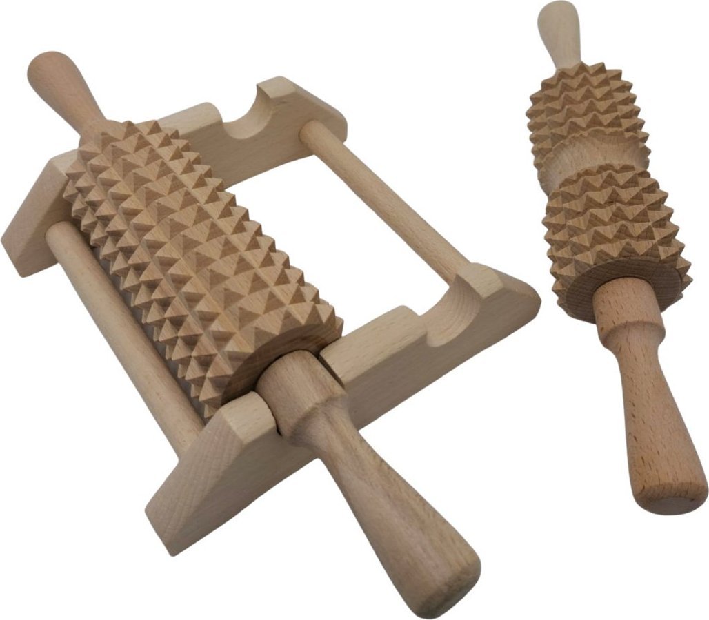 Masażer Yolli DREWNIANY MASAŻER DO STÓP MIĘŚNI WAŁEK DO MASAŻU