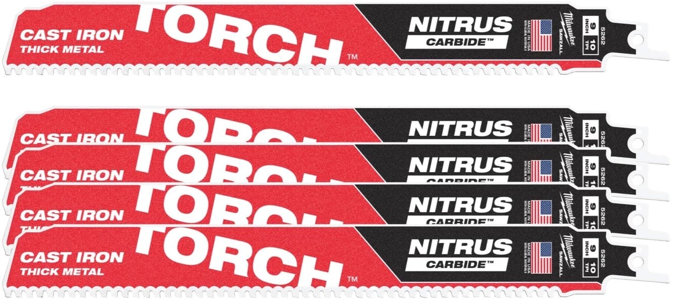 MILWAUKEE BRZESZCZOT S TCT TORCH NITRUS 230mm/10T /5szt.