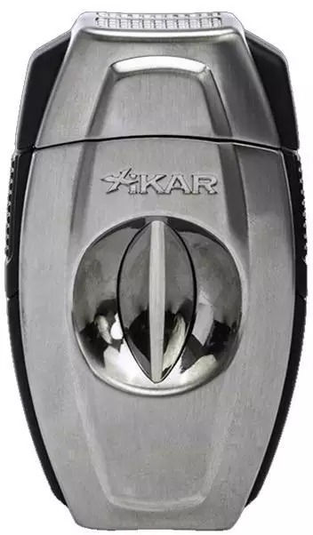 Xikar TAGLIASIGARI XI-160 FLIP DUAL CUTTER (160BC) Brushed Chrome