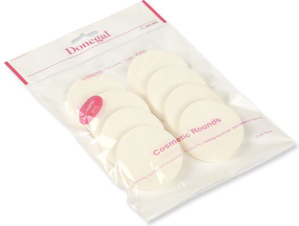 Donegal GĄBKA KOSMETYCZNA okrągła 8szt (4302)