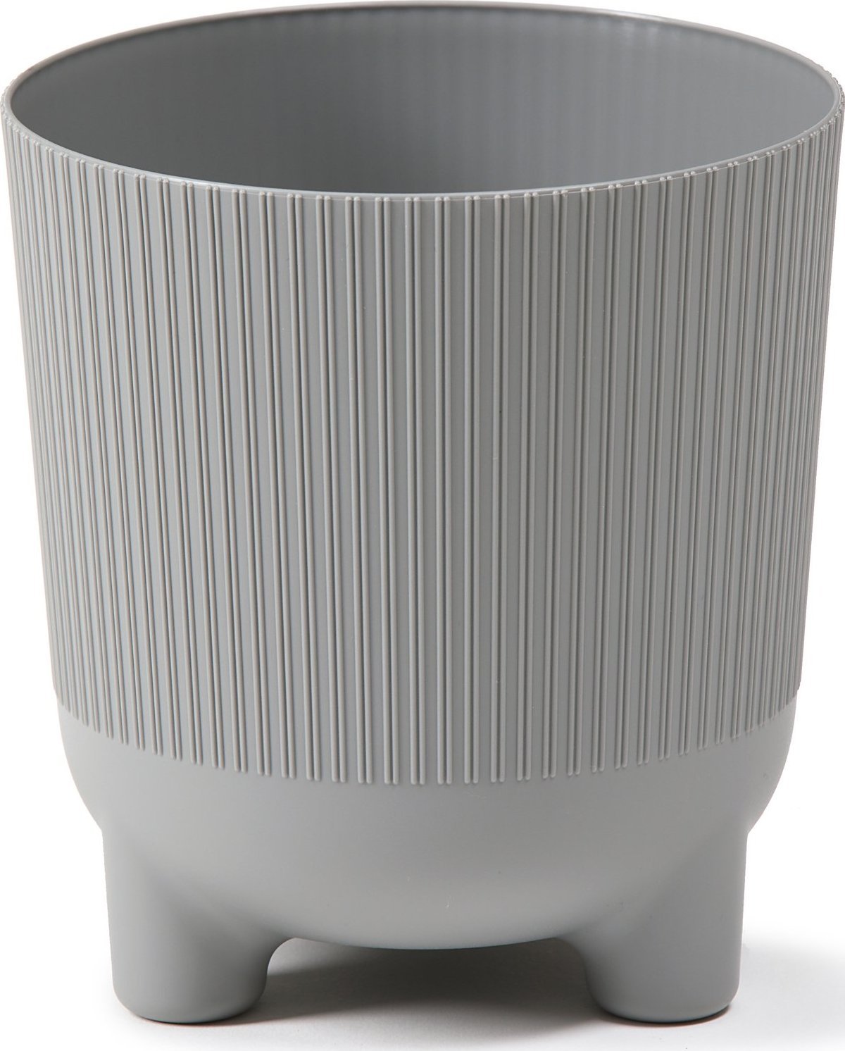 Lamela Doniczka okrągła ARIA JUMPER LA216-69, Kolor Jasny Szary, Lamela, Wymiary 14.1x15.3 cm