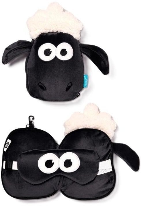 Poduszka podróżna i maska na oczy Shaun Owca