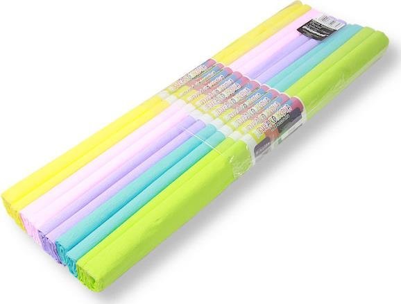 Polsirhurt Bibuła marszczona pastel 50x200 5kolorów/10szt cena za opakowanie