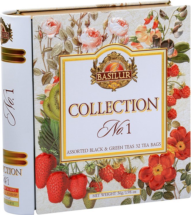 Basilur Herbata ekspresowa 4 SMAKI Basilur KSIĄŻKA PREZENT