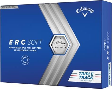CALLAWAY morele Piłki golfowe CALLAWAY ERC SOFT 2023, Triple Track (białe, 12 szt.)